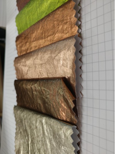 GZ-MIFA  8949# 閃光 超亮光 金銀色 表演服 啦啦隊布 正面照